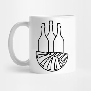 Vineyard Bottles Mug